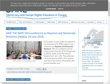 Tablet Screenshot of dare-network.eu